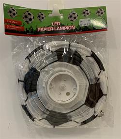 Fest - Fodboldt Led Papir Lampe