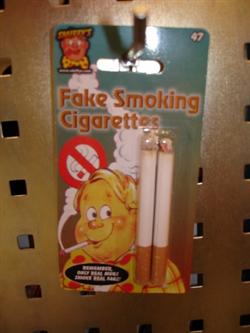Spøg og Skæmt - Fake smoking cigarettes