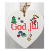 Message Heart - God Jul
